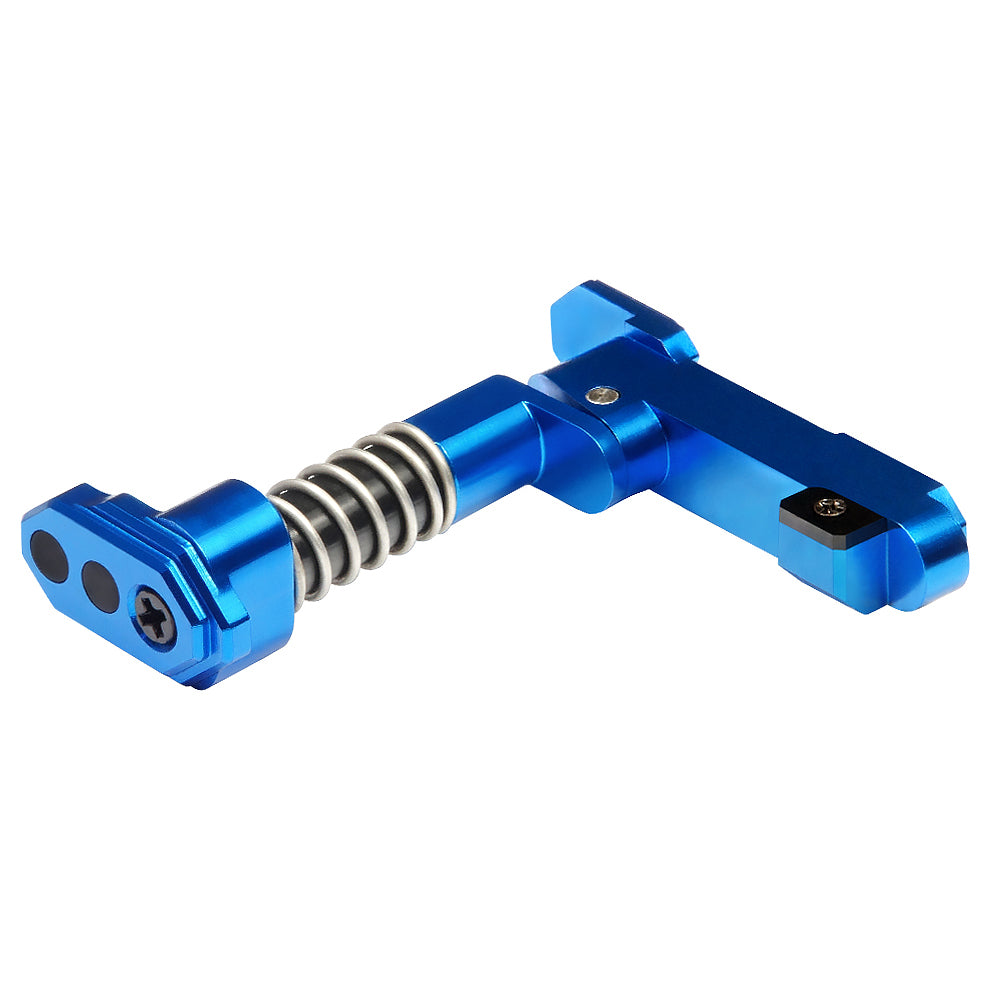 MAXX CNC Aluminum Advanced Magazine Release (Style B) (Blue)