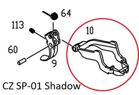 ASG (KJ) CZ SP-01 Shadow Trigger Bar