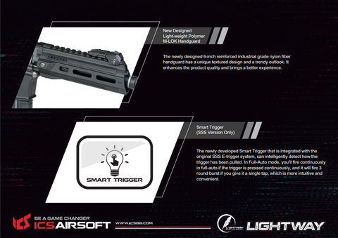 ICS Lightway Peleador III S3 BK