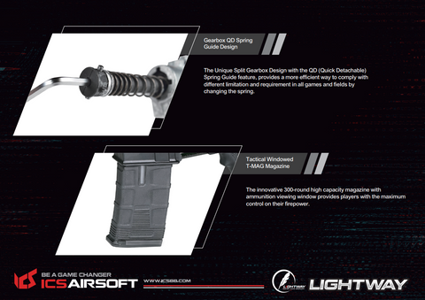 ICS Lightway Dagger S3 BK