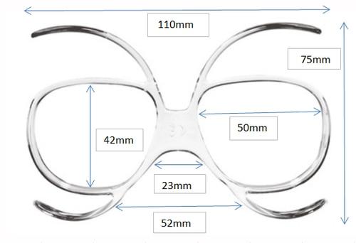 Universal Goggles RX Insert