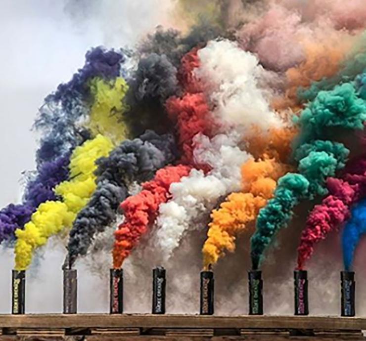 EG EG25: Wire Pull® Micro Smoke Grenade - 9 colors