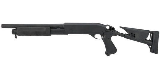 CYMA M870 Retractable Stock Tri-Shot Shotgun