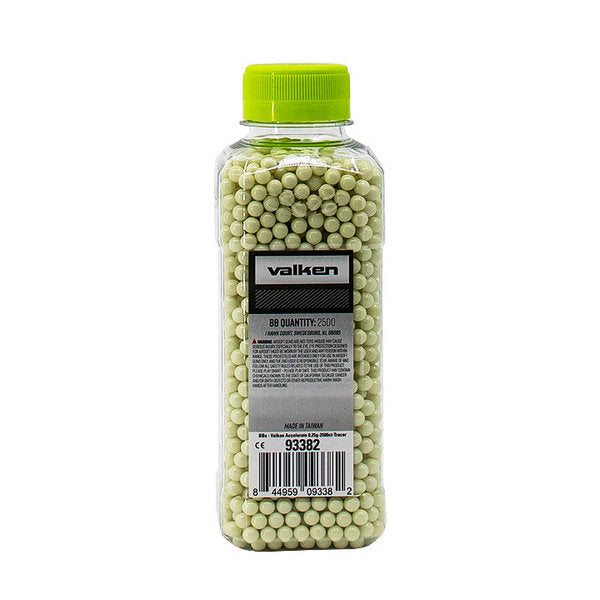 Valken Accelerate 0.25g Tracer BBs (2500rd Bottle)