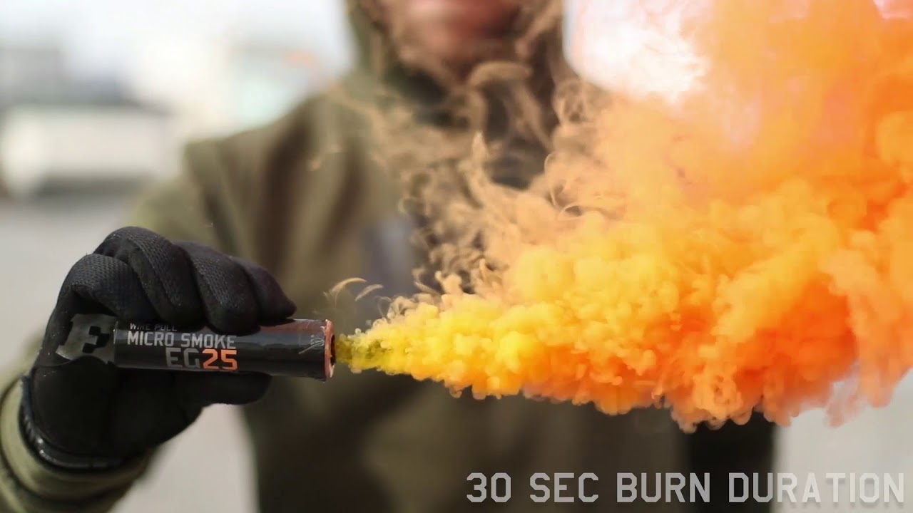 EG EG25: Wire Pull® Micro Smoke Grenade - 9 colors