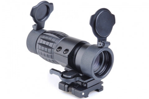 4x Magnifier with flip to side mount