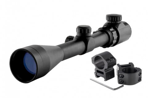 3-9x40mm Red Green Illuminated Sniper Scope with rings